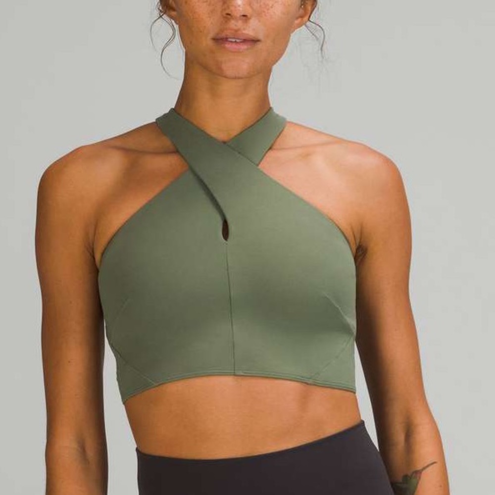 Lululemon Nulu Wrap-Front Longline Bra